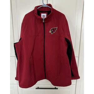 NFL Arizona Cardinals Full Zip Jacket Size XX2L